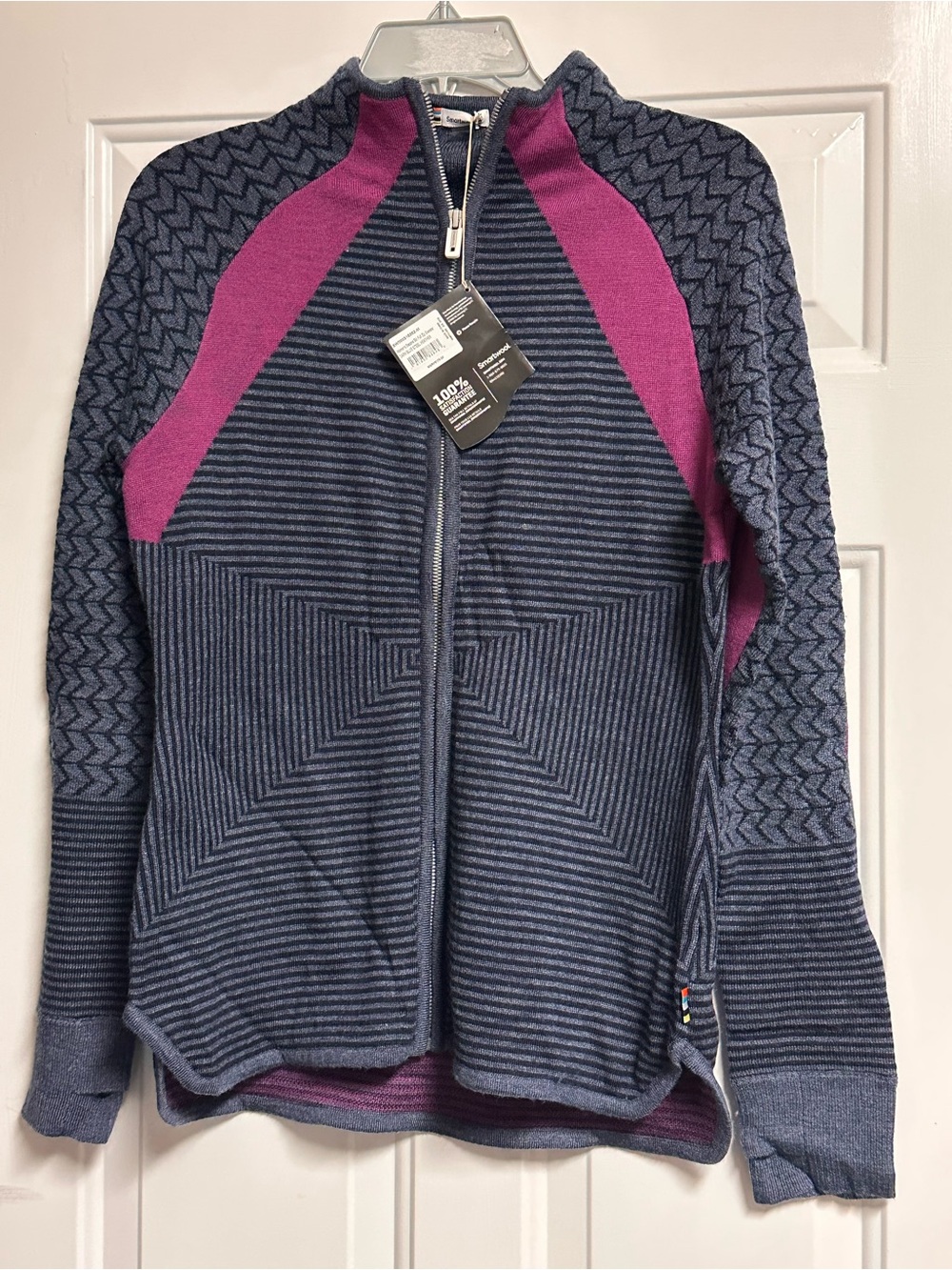 Smartwool Women’s Med Dacono Ski Full Zip Sweater NWT